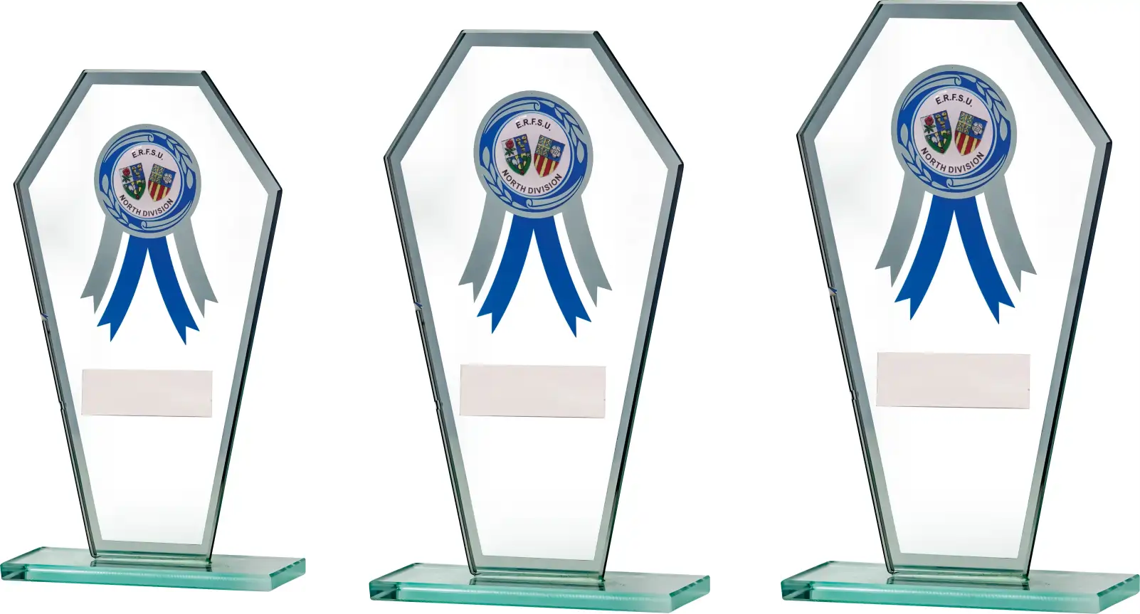 Budget 5mm Thick Glass Trophy Takes Centre GP225 Series